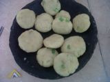 Perkedel kentang celup telur