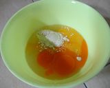 Foto langkah ke 1 dari resep Bingka Hijau Kukus.