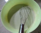 Foto langkah ke 5 dari resep Bingka Hijau Kukus.