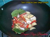 Sayur Cabe Hijau (Jawa= Jangan Lombok/Jangan ndeso)