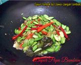 Foto langkah ke 2 dari resep Sayur Cabe Hijau (Jawa= Jangan Lombok/Jangan ndeso).