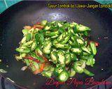 Foto langkah ke 3 dari resep Sayur Cabe Hijau (Jawa= Jangan Lombok/Jangan ndeso).