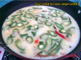 Sayur Cabe Hijau (Jawa= Jangan Lombok/Jangan ndeso)