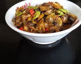 Foto langkah ke 6 dari resep Kerang tumis pete.