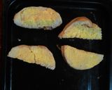 Foto langkah ke 1 dari resep bagellan and garlic cheese bread renyah luar lembut dalam.