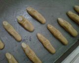 Foto langkah ke 4 dari resep finger cookies/kukis jari.