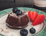 Foto langkah ke 12 dari resep Extremely Easy Chocolate Lava Cake.