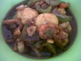 Bola Tahu Siram Bumbu Kecap