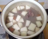 Foto langkah ke 4 dari resep Sup Bakut Kacang Merah + WORTEL + Labu TUNGKUR.
