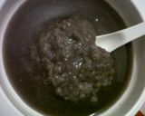 Foto langkah ke 6 dari resep Bubur Saring Salmon Ungu (MPASI 8bln+).
