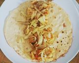 Foto langkah ke 4 dari resep Egg Wrap ekspres.