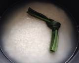 Nasi putih pulen dengan agar-agar langkah memasak 3 foto