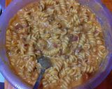 Foto langkah ke 3 dari resep Makaroni Skotel Pedas.