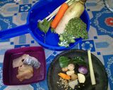 Foto langkah ke 1 dari resep Soto bening lele.