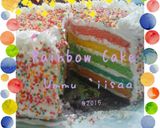 Foto langkah ke 6 dari resep Rainbow Cake.