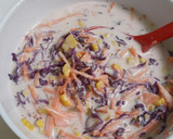 Foto langkah ke 3 dari resep Bakwan Pelangi.