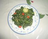 Foto langkah ke 3 dari resep Daun Singkong Sambal Sereh.