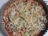 Pizza Singkong Toping Terong
