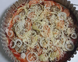 Foto langkah ke 4 dari resep Pizza Singkong Toping Terong.
