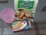 pisang tepung goreng keju