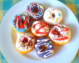 Foto langkah ke 3 dari resep DONAT KAPAS TEPUNG CUSTARD .