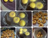 Foto langkah ke 2 dari resep DONAT KAPAS TEPUNG CUSTARD .