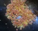 Foto langkah ke 2 dari resep Fusilli à la Carbonara.