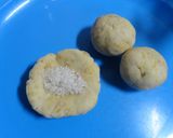 Foto langkah ke 4 dari resep Kue Bola-bola Ubi.