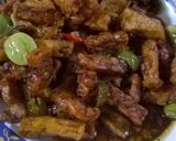 Foto langkah ke 5 dari resep Sambal Goreng Tempe Tahu (pake pete).