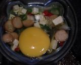 Foto langkah ke 3 dari resep Telur ceplok isi.