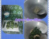 Foto langkah ke 3 dari resep sayur daun singkong kacang hijau.