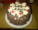 Foto langkah ke 4 dari resep black forest ( kue tart ).