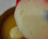 Foto langkah ke 4 dari resep cake keju pandan kukus modifikasi (tanpa oven n mixer).
