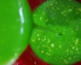 Foto langkah ke 6 dari resep cake keju pandan kukus modifikasi (tanpa oven n mixer).