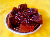 CAKE LEMBUT PISANG COKLAT