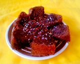 Foto langkah ke 3 dari resep CAKE LEMBUT PISANG COKLAT.