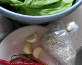 Foto langkah ke 1 dari resep Sawi Pahit Cah Garlic Jahe.