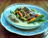 Foto langkah ke 8 dari resep Lodeh Pari Asap Praktis Khas Babat.