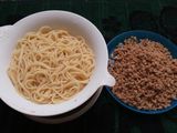 Sphagetti Vegetarian ala Asri Kitchen
