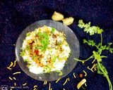 A picture of step 4 of Rayal suji dahi vada.