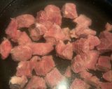 A picture of step 1 of Beef and Vegetable Soup.