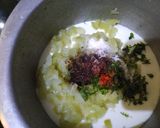 A picture of step 3 of Bottle gourd tadka raita🔥😋.