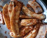 A picture of step 3 of Banana Fish Fry.