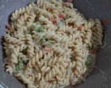 A picture of step 8 of Mayonnaise Pasta Salad.