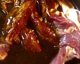 A picture of step 3 of Ribs from the Darkside.