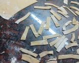 Foto del paso 1 de la receta: Piccoli fettuccini tagliati a mano