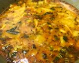 A picture of step 8 of Dal dhokli.