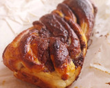 Foto del paso 9 de la receta: Trenza de crema de cacao de brioche hojaldrado