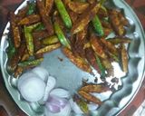 A picture of step 5 of Kovakkai chilli.