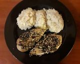 Magvas, szójaszószos csirke, kókuszos zellerpürével recept fázis 6 fotója